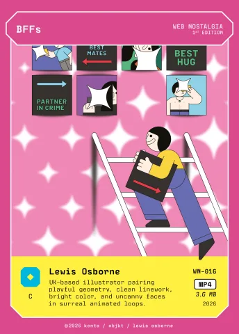 BFFs by Lewis Osborne, WN-016 Kento card