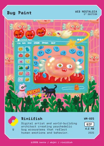 Bug Paint by Riniifish, WN-025 Kento card