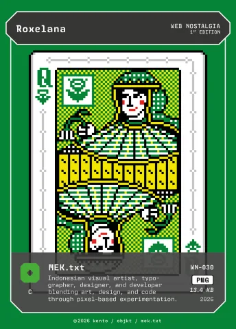 Roxelana by MEK.txt, WN-030 Kento card