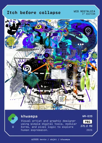 Itch before collapse by khwampa, WN-039 Kento card