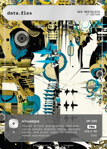 data.flex by khwampa, WN-040 Kento card