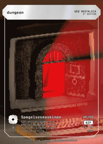 dungeon by Spøgelsesmaskinen, WN-050 Kento card