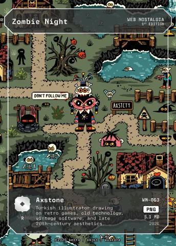 Zombie Night by Axstone, WN-063 Kento card