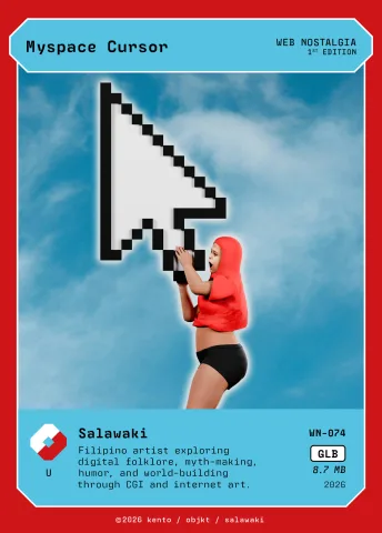 Myspace Cursor by Salawaki, WN-074 Kento card