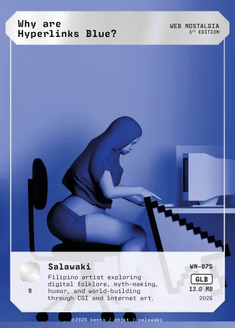 Why are Hyperlinks Blue? by Salawaki, WN-075 Kento card