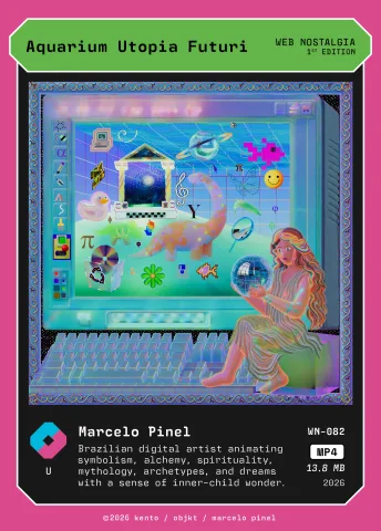 Aquarium Utopia Futuri by Marcelo Pinel, WN-082 Kento card