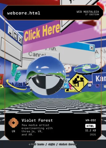 webcore.html by Violet Forest, WN-092 Kento card