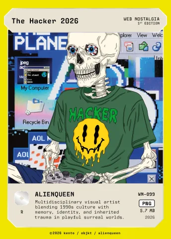 The Hacker 2026 by ALIENQUEEN, WN-099 Kento card
