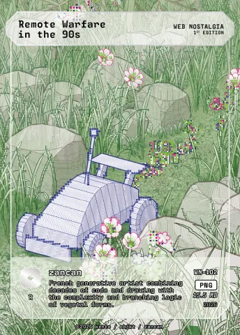 Remote Warfare in the 90s by zancan, WN-102 Kento card
