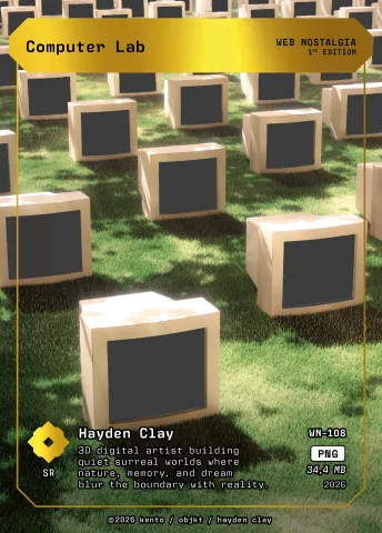 Computer Lab by Hayden Clay, WN-108 Kento card